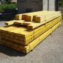 Commande préparée chevrons traité + parti charpente raboté